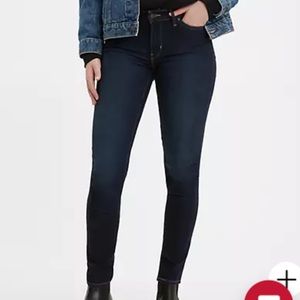 Levi’s 711 Skinny Jeans-dark wash